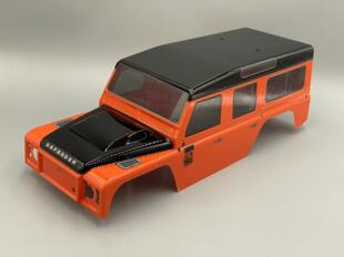 Trx4仿真路虎卫士车壳成品适用T4攀爬324轴距traxxas蓝灰透明橙色