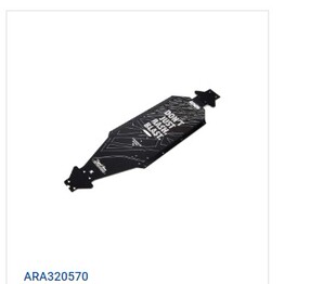 ARRMA原厂配件ARA320570卡屯EXB底盘