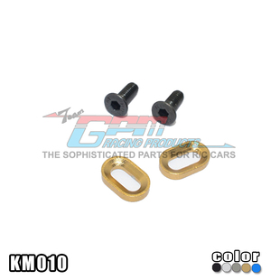 KYOSHO MOTOR CYCLE NSR500鋁合金波箱用橢圓形墊圈#KM010