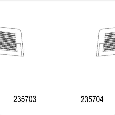 X4大豹子攀爬车前转向灯片