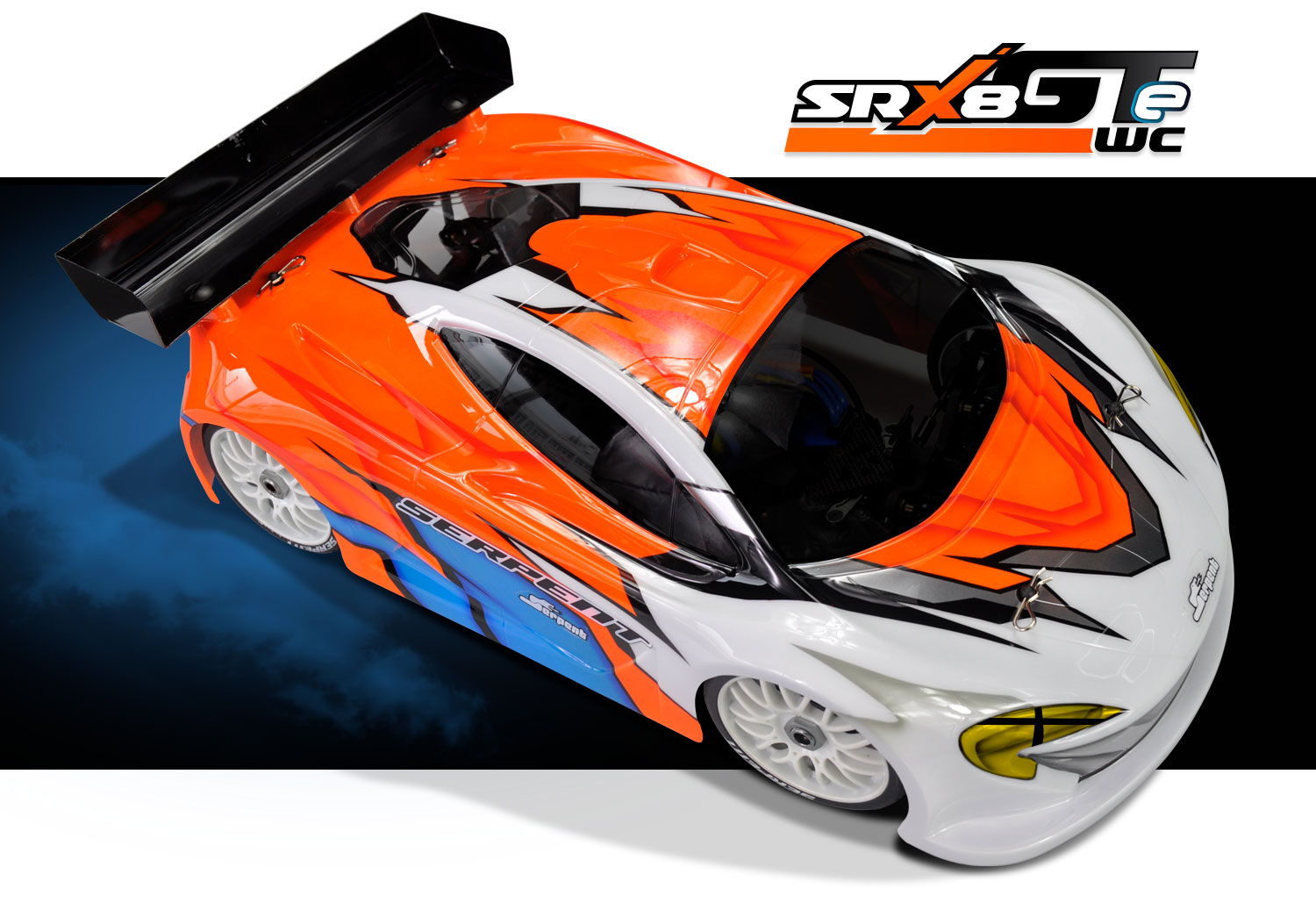 Serpent 蛇仔SRX8GTe 1/8电房平路车 RC专业竞赛遥控车架 600065