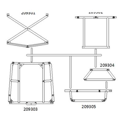 大虎鲨UT4PRO管架连接组件