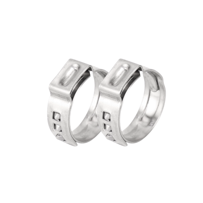 304不锈钢单耳无极欧克喉箍