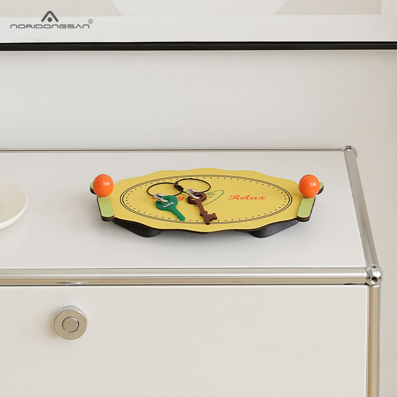 入户玄关钥匙收纳托盘摆件