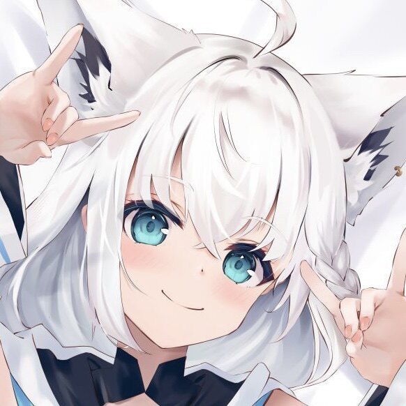 c102 hololive vtuber 白上吹雪fbk 小狐狸 动漫二次元等身抱枕套