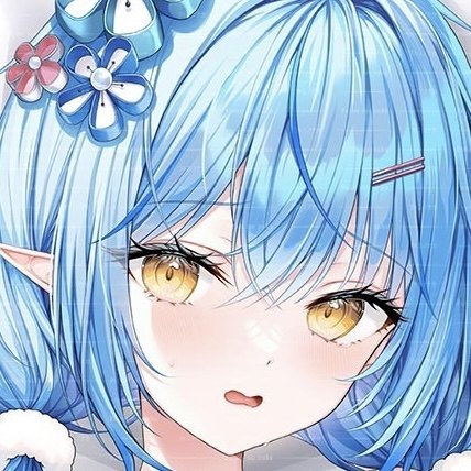 Hololive 雪花菈米 Lethe虚拟主播 二次元等身抱枕套