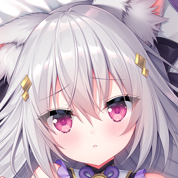 さくらねこ新作御神楽りんちゃんloli兽耳铃铛猫等身抱枕套