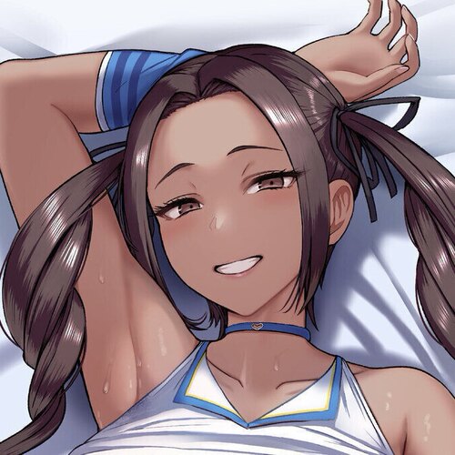 Girls for M 蜂谷じゅり黑皮jk辣妹 二次元等身抱枕套