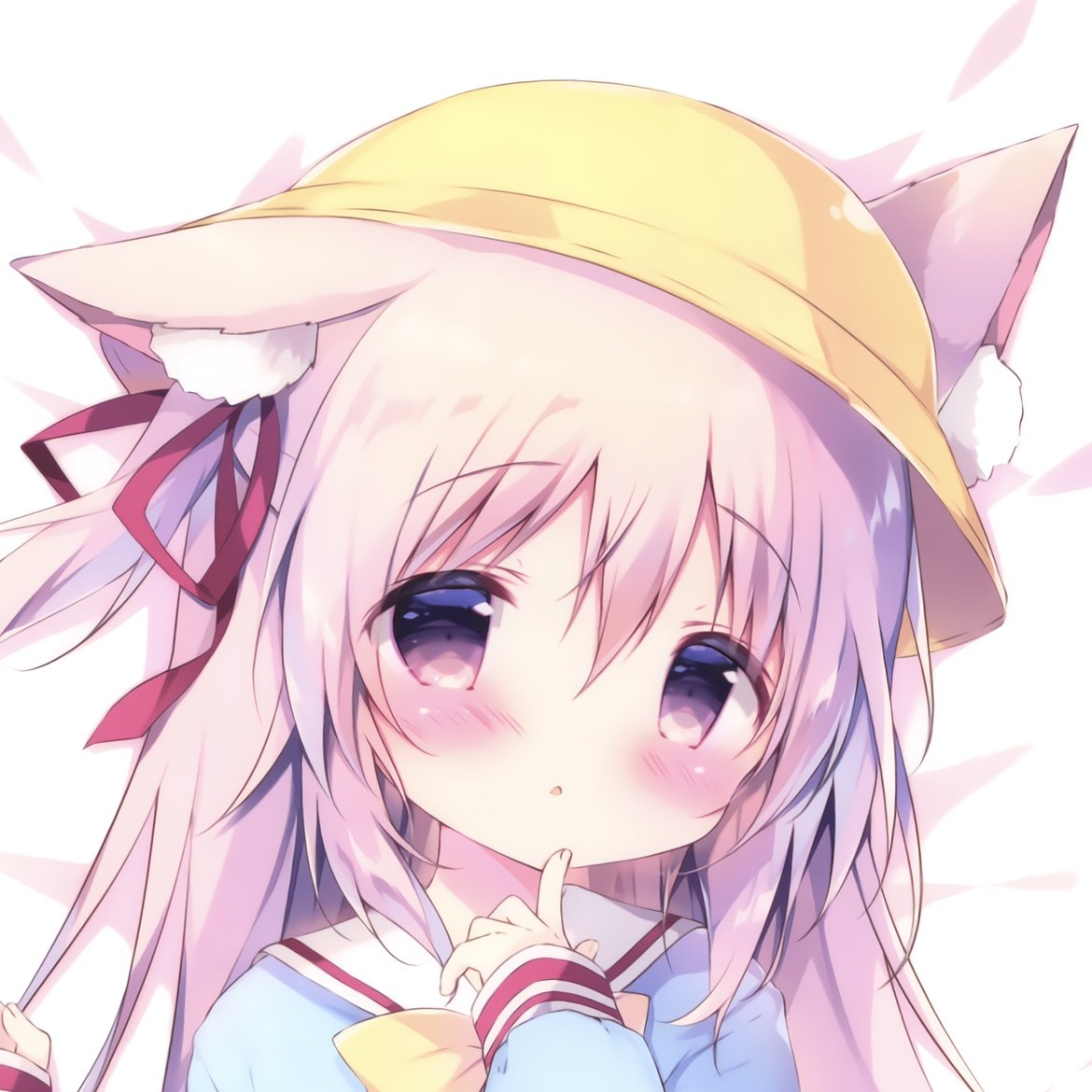 白玉 白蛋shiratama 碧蓝航线 如月 猫耳しらたま 等身抱枕套