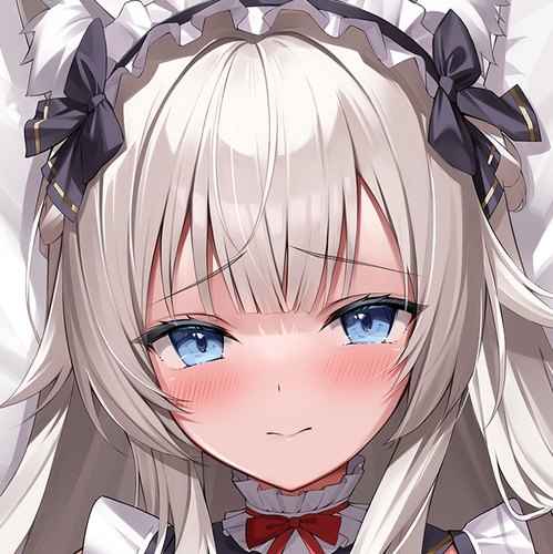 銀娘きょんた狼耳ゆるふわ天然メイドっ娘「フラン」等身抱枕套