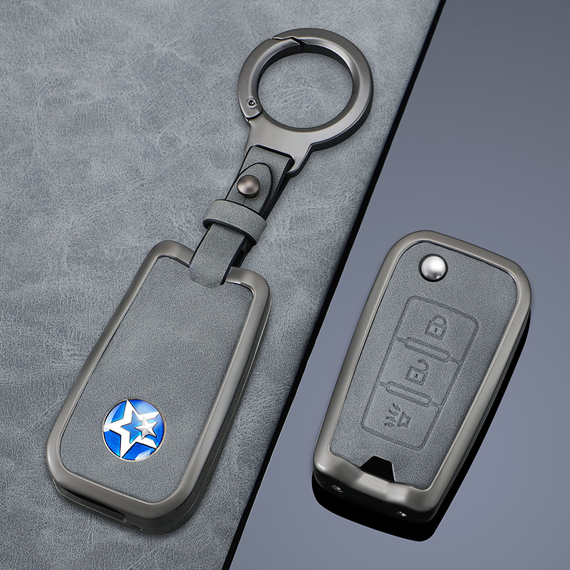 东风启辰T70钥匙套三键D60汽车m50v专用d50扣t90遥控包金属男女士