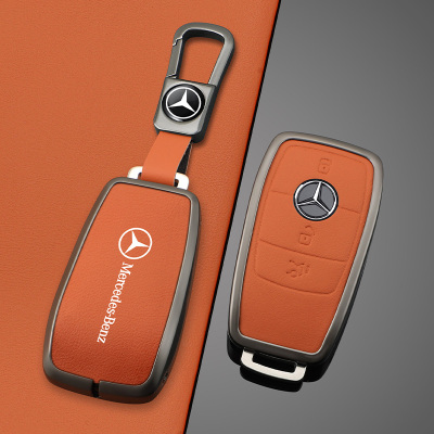 适用于奔驰GLE450钥匙套GLE350包GLS450车400进口GLS480/400壳扣