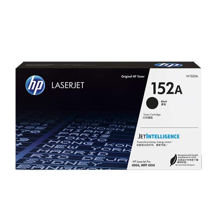 HP惠普原装152A黑色硒鼓W1520A粉盒W1520X黑白适用4104dw 4104fdw