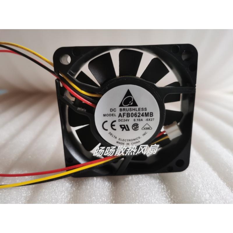 台达 AFB0624MB 24V 0.10A 6015 安川5系7系驱动器变频器散热风扇