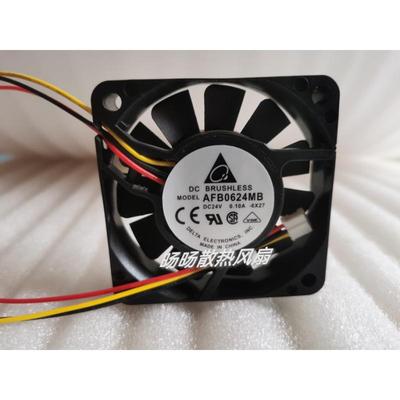 台达 AFB0624MB 24V 0.10A 6015 安川5系7系驱动器变频器散热风扇