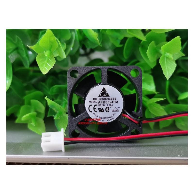 台达 Delta AFB0324HA 3CM 3010 24V 0.08A 2线 变频器 散热风扇