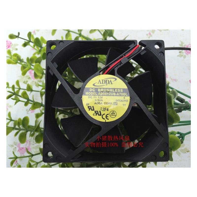 ADDA静音AD0812MB/HB/XB/UB/UX/HS/MS/US-A70GL/A71GL机箱风扇12V