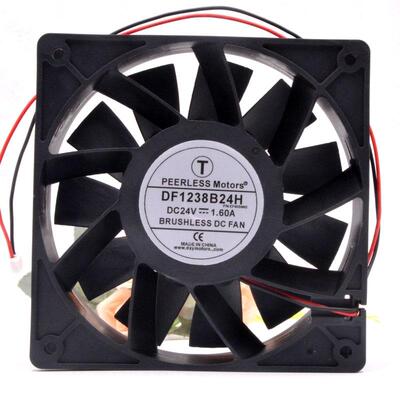 全新原装 DF1238B24H/22H DC24V 1.60A 12cm报警变频器大风量风扇