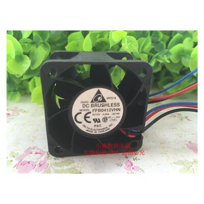 台达 FFB0412VHN-R00 12V 4028 3线停转报警 散热风扇 12v台湾4CM