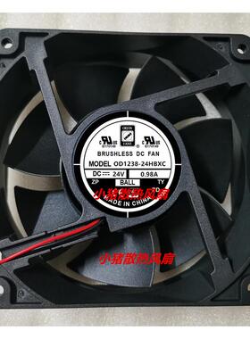 BRUSHLESS DC FAN OD1238-24HBXC 24V 0.98A 12cm 变频器散热风扇