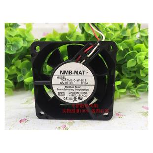 静音 B19 04W 2410ML 风量大风扇 6厘米 12V 25MM NMB 进口原装