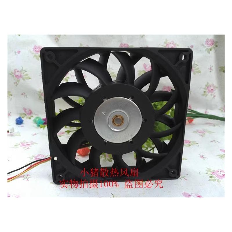 代替用散热风扇 12025 12V D1225C12B5CPAC1 四线主板接口