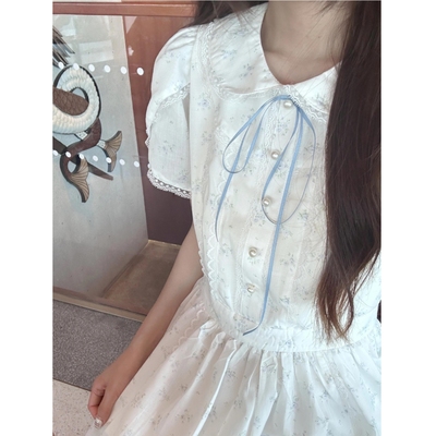 小个子夏日新款显瘦初恋裙子女