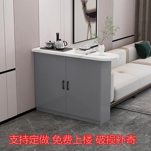廚房客餐廳隔斷柜中島柜高腳桌多功能小吧臺 吧臺桌家用定制開放式