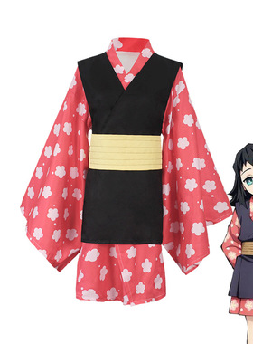 鬼灭之刃cos服弥豆子锖兔真菰时透无一郎靖兔cosplay动漫表演服