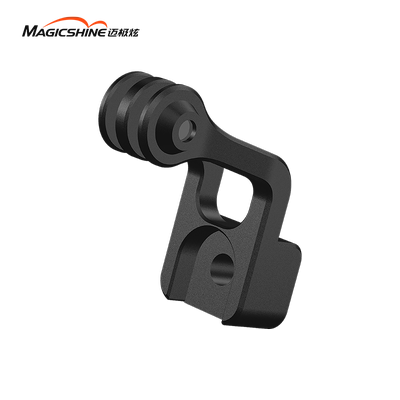 折叠车前叉架自行车灯延伸支架运动相机底座小布铝合金延伸配件