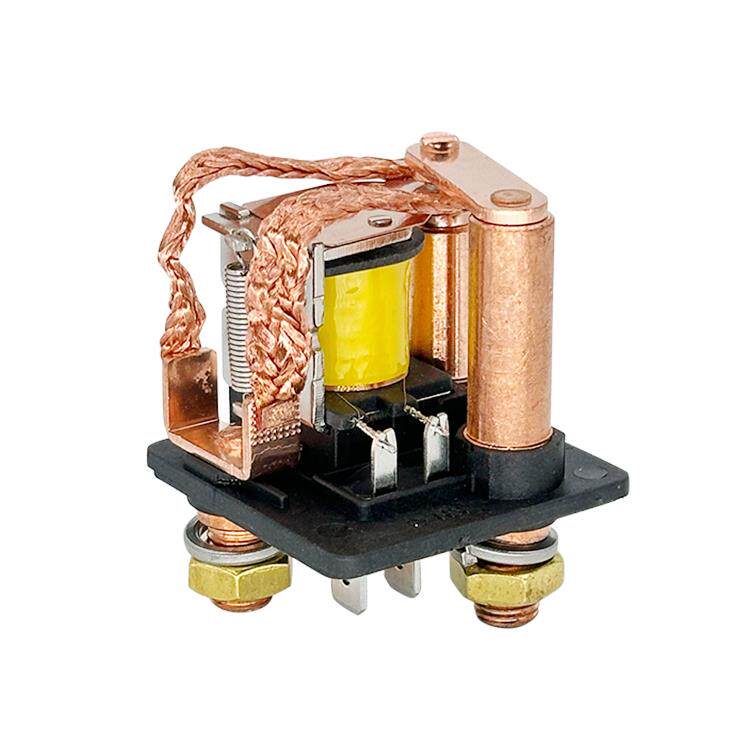 汽车启动继电器5脚大电流250ADC12V24V48v72长时间常开常闭大功率