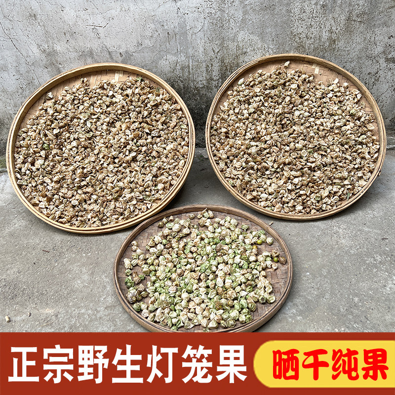 野生灯笼果干 打扑草果实 苦灯笼 纯灯笼草果实中药材250克晒干