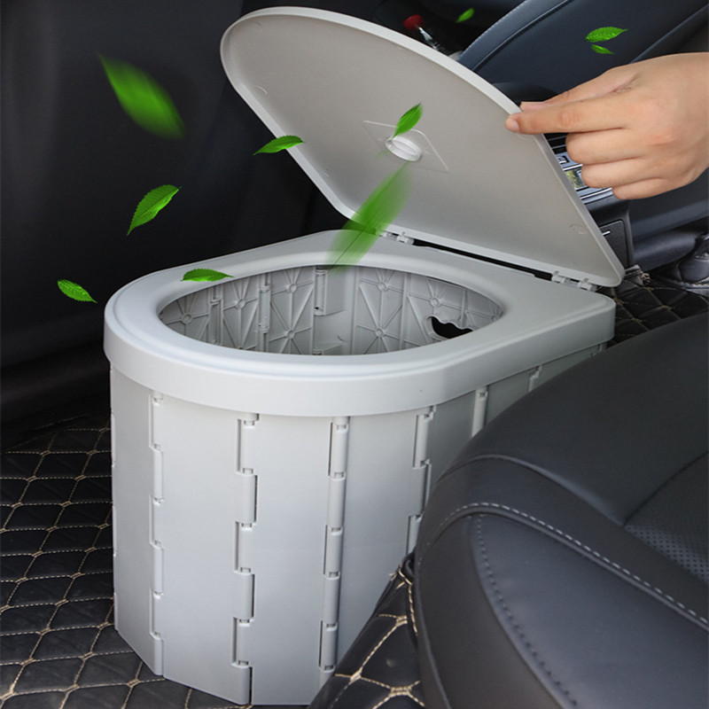 车载马桶便携式防臭移动应急户外厕所自驾旅行露营大人折叠坐便器