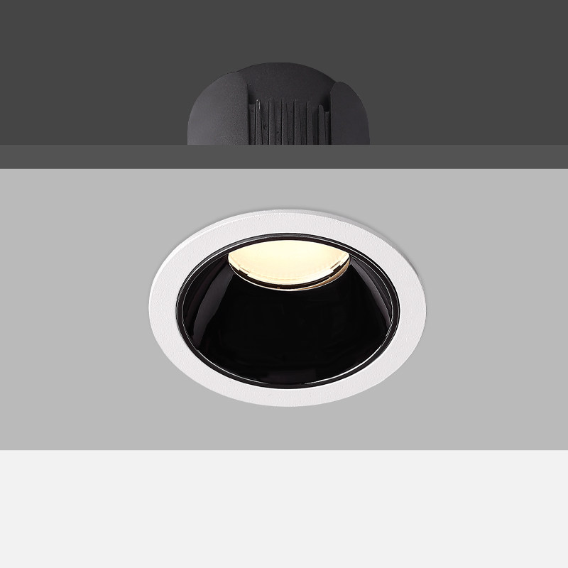 防眩光射灯走廊过道玄关阳台天花嵌入式筒灯客厅嵌入式光源灯卧室