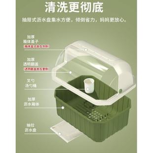 碗碟收纳架厨房放碗筷收纳盒带盖家用多功能沥水置物架餐具碗柜箱