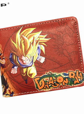 The Classic Anime Dragon Ball Z Wallet Young Men and Women