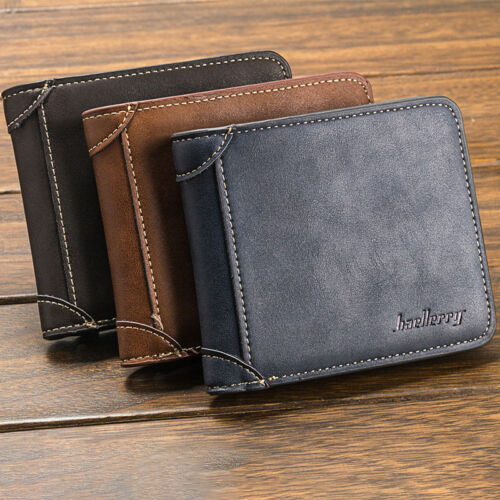 Mens Casual Wallets Leather Short Foldable Wallet Purse 箱包皮具/热销女包/男包 钱包 原图主图