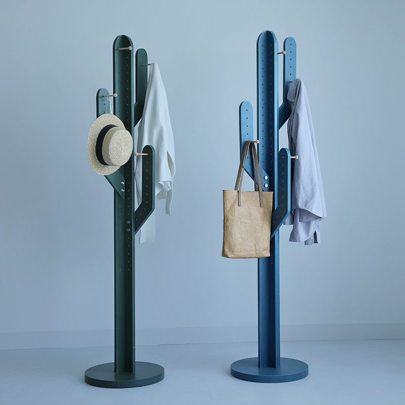 小木良品木质仙人掌衣架