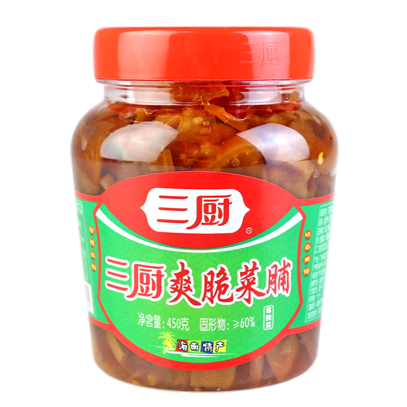 萝卜干450g海南三厨下饭菜开胃