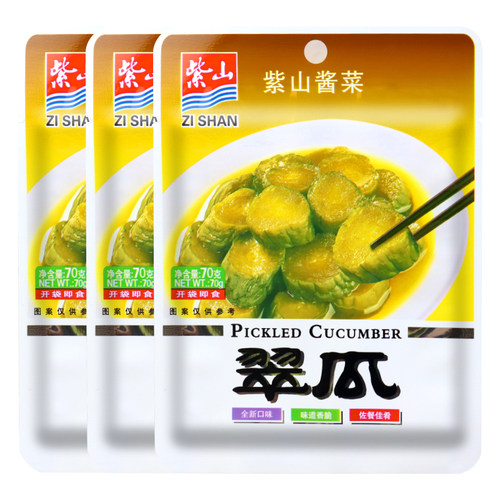 紫山甜脆瓜腌黄瓜整箱酱菜泡菜