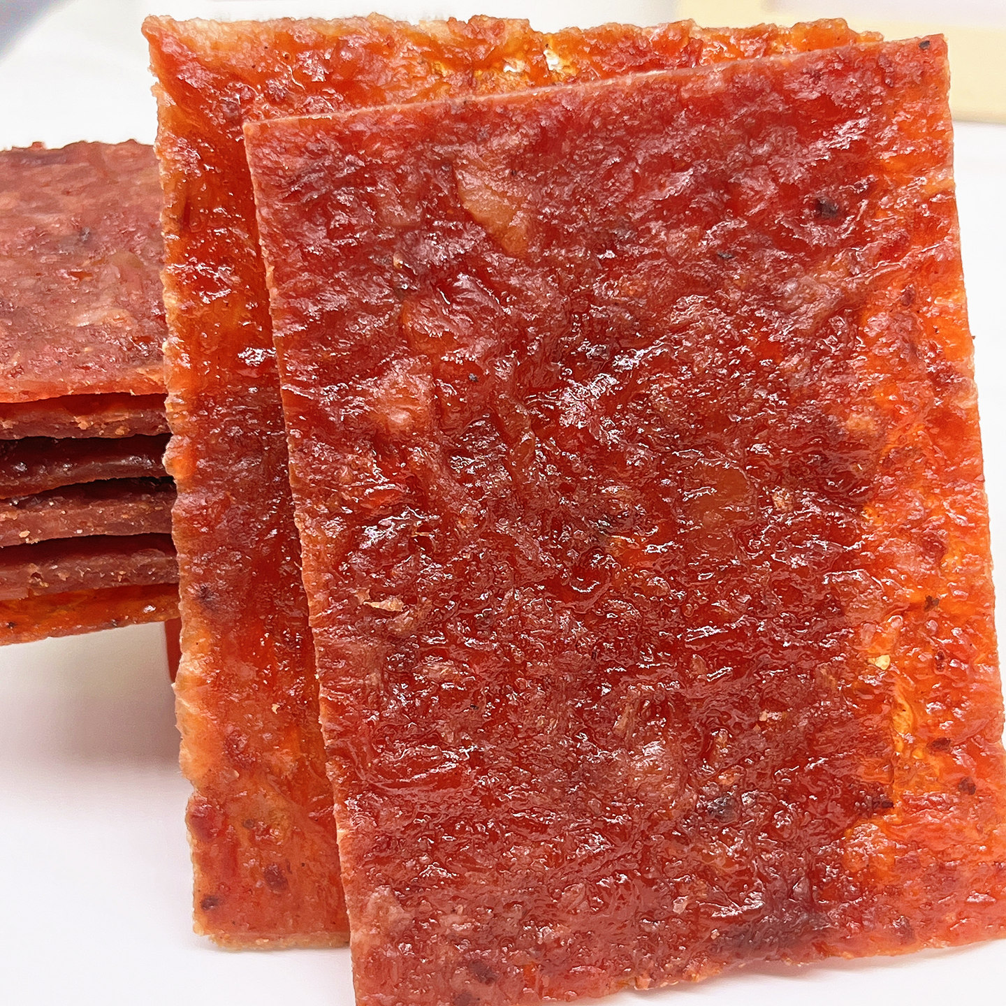 七甲社原切猪肉脯蜜汁原味特产追剧解馋小零食充饥高蛋白手撕肉干