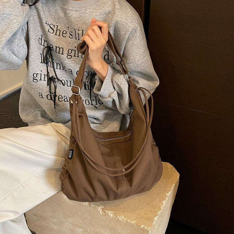 2026秋季新款通用款女包女拉链2026年秋季Hobo包女性均码
