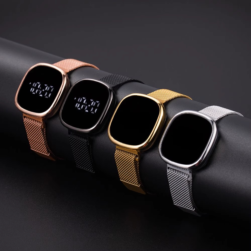 新款黑科技多功能手表潮流时尚百搭简约触控磁吸青少年男女腕表