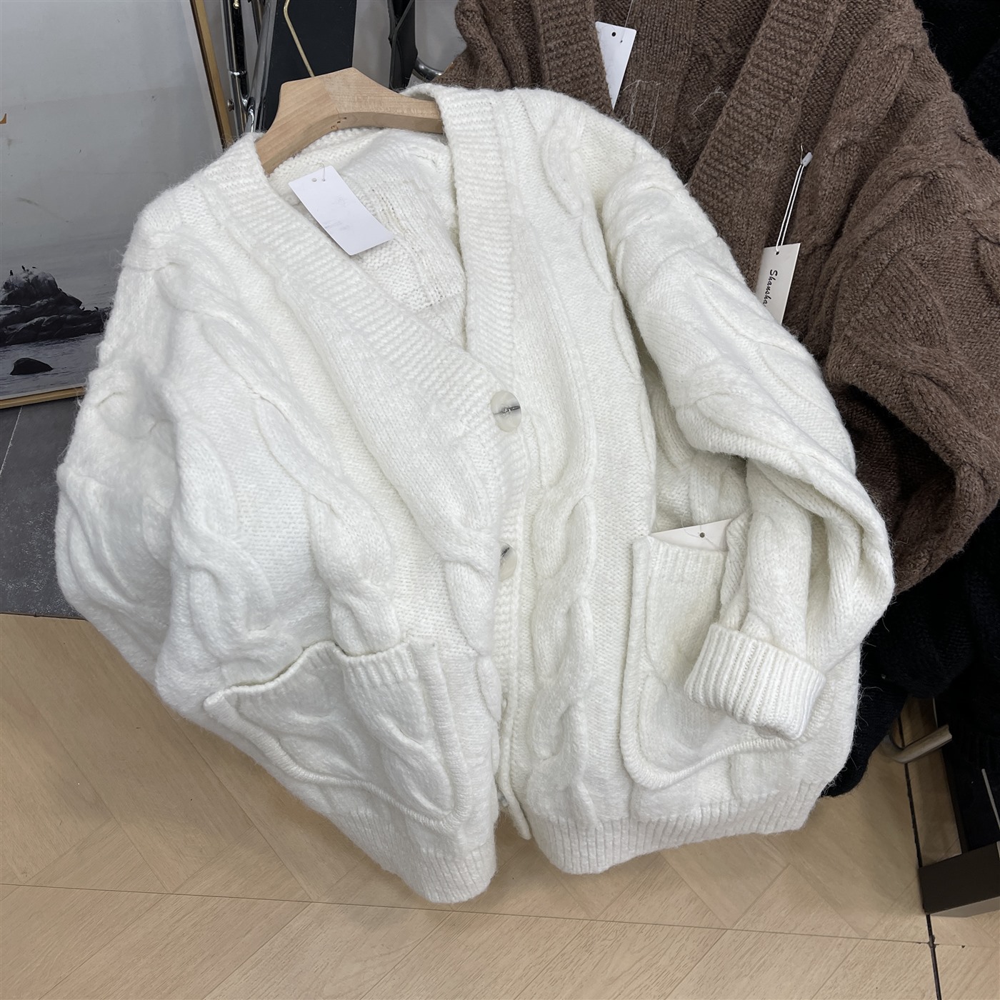 毛衣新款保暖圆领套头冬季2025小众新款时尚女 K#14