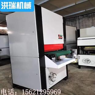 金属水磨砂光机自动去毛刺倒角拉丝机铝板不锈钢板打磨抛光砂带机