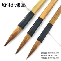 Jiajian northern Langhao calligraphy brush regular script running script traditional Chinese painting landscape brush Jiajian Langhao middle regular script small regular script brush white cloud brush