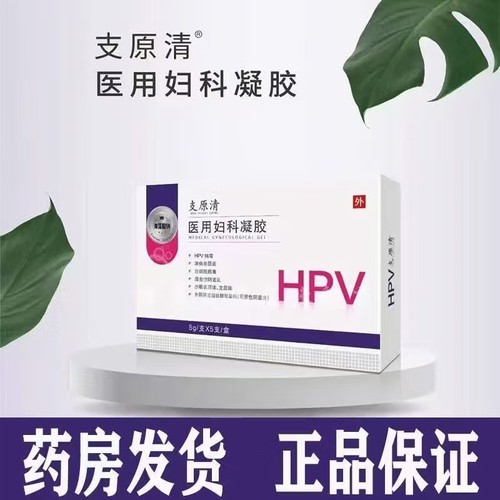 支原清 医用妇科凝胶 hpv 5支/盒 正品保证