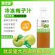 茶芝家冷冻梅子汁950g非浓缩鲜果饮料果汁水果茶奶茶店原材料专用