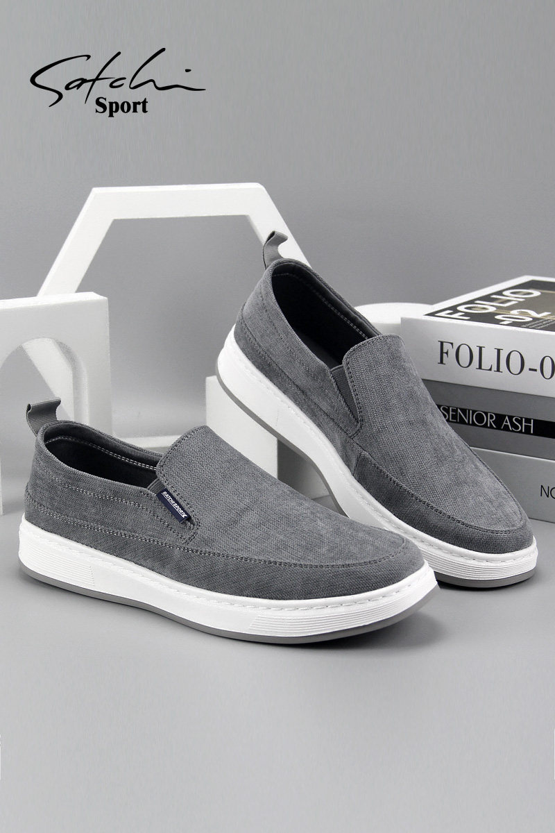 沙驰运动布鞋一脚蹬套脚男鞋轻便透气板鞋男士休闲鞋帆布鞋,流行男鞋,布鞋,淘宝优惠券,粉丝福利购,淘宝优惠卷