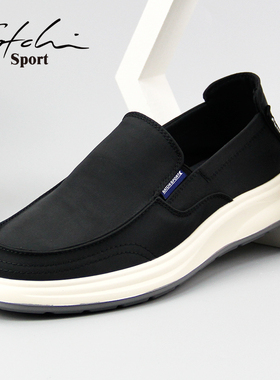 沙驰运动布鞋男鞋一脚蹬帆布鞋懒人鞋驾车休闲鞋板鞋
